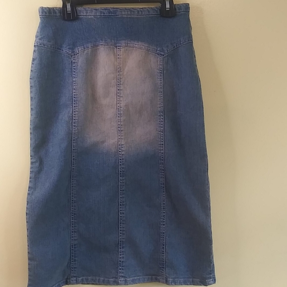 CLAUDIO NUCCI Girls Jeans Skirt Size 14 - Picture 5 of 8